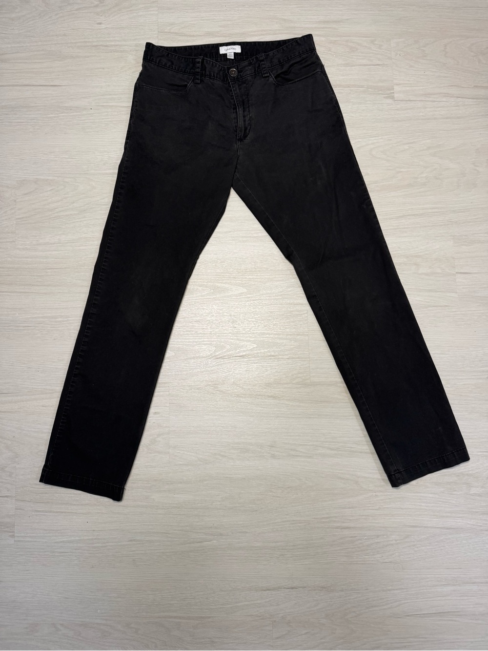Calvin Klein Men's Black slim fit pants